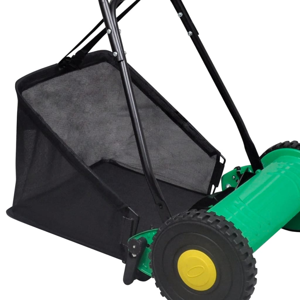 Hand Push Lawn Mower 40 cm with Grass Collection Bag