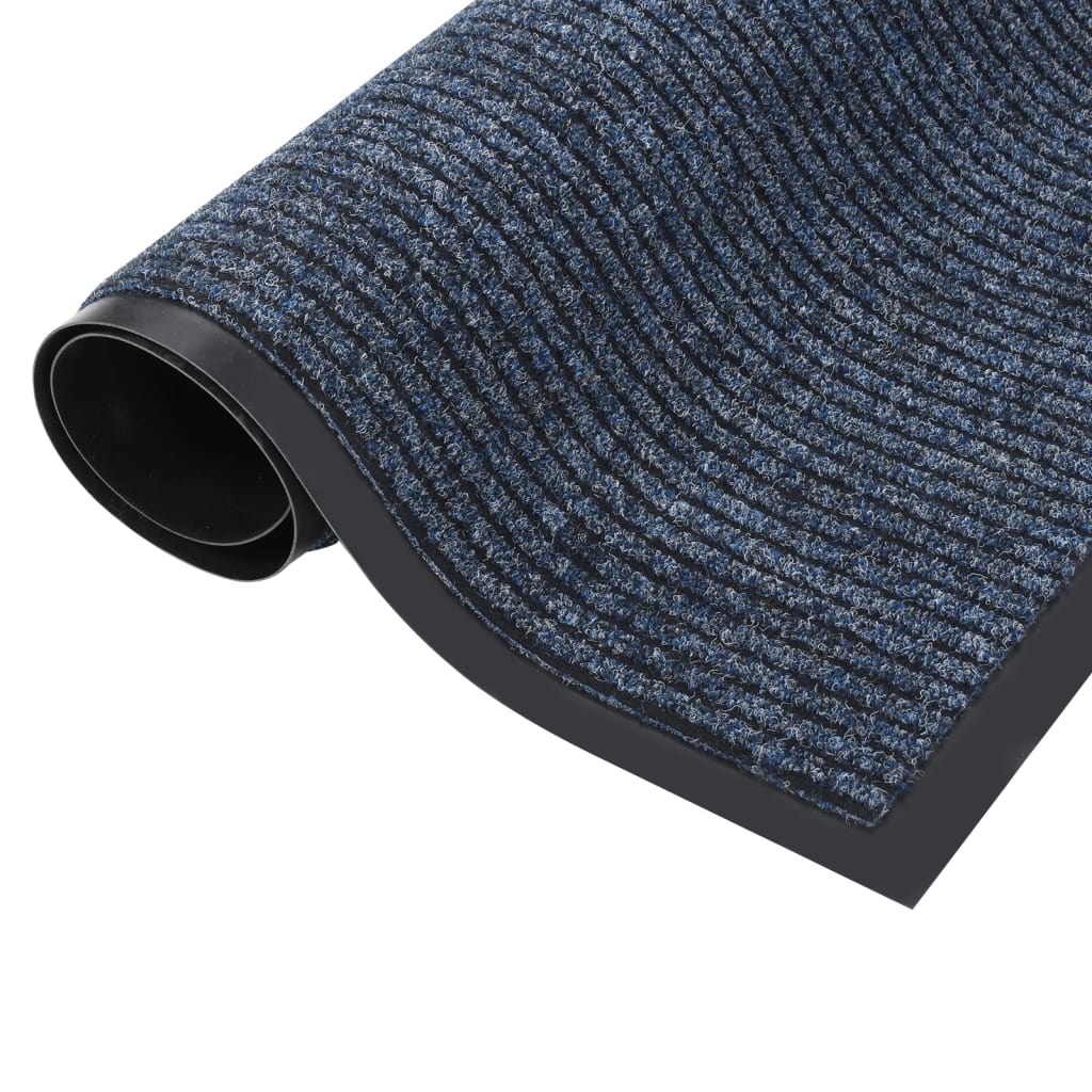 Doormat  Striped Blue 40x60 cm