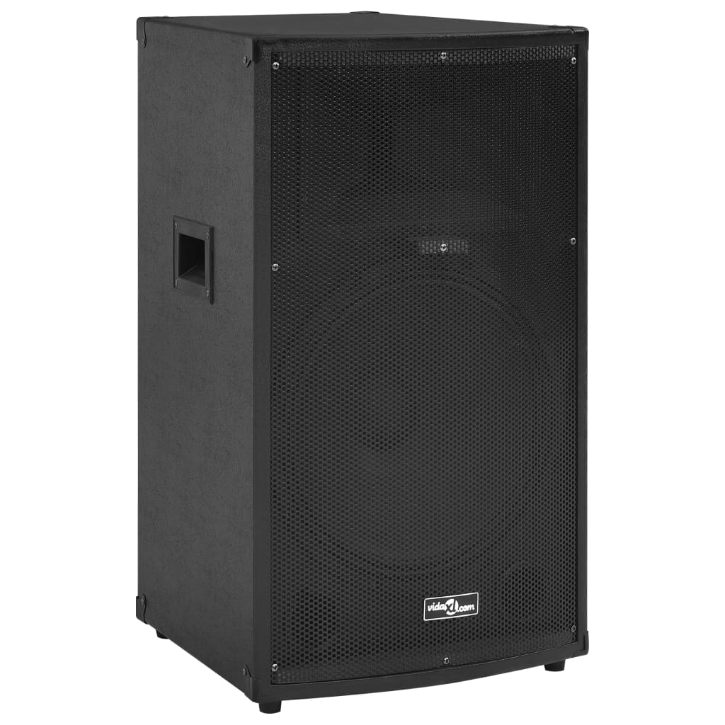 Professional Passive Hifi Stage Speaker 1200 W Black 43x43x75cm