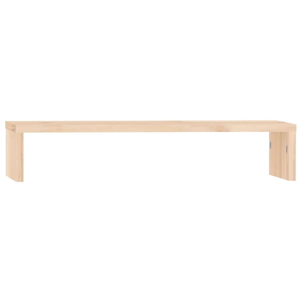 Monitor Stand 50x27x10 cm Solid Wood Pine