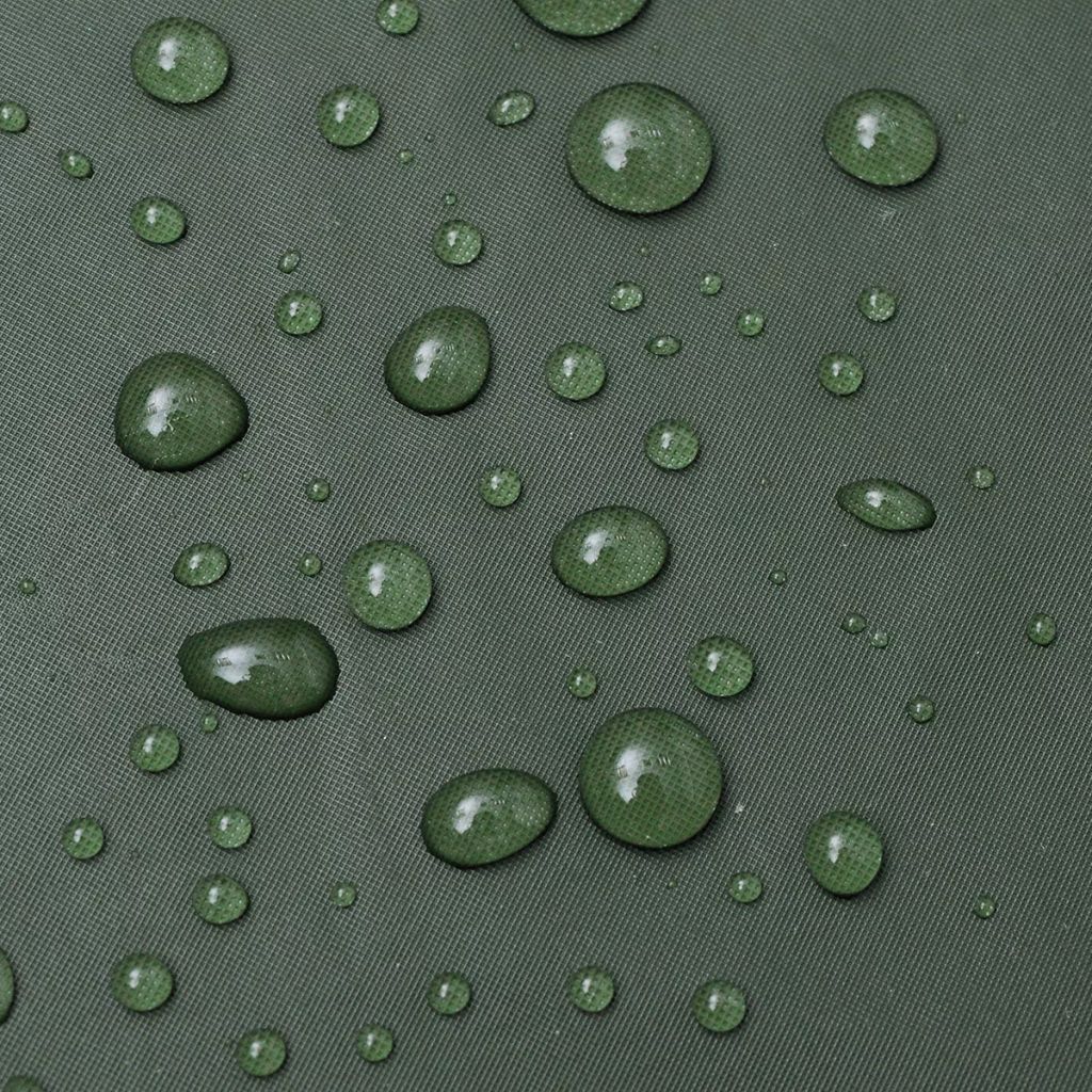 Waterproof Heavy-duty 2-piece Rain Suit with Hood Green XL