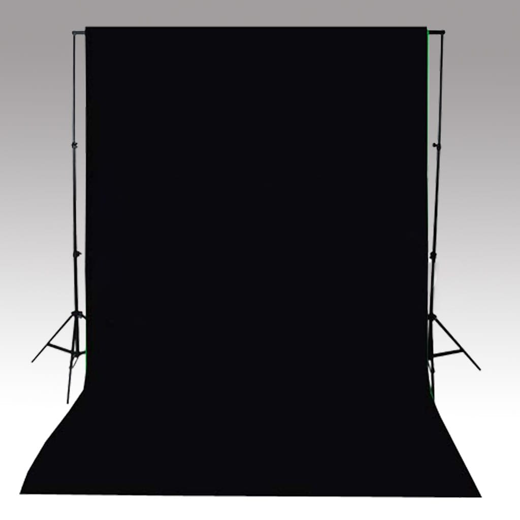 Backdrop Cotton Black 500x300 cm