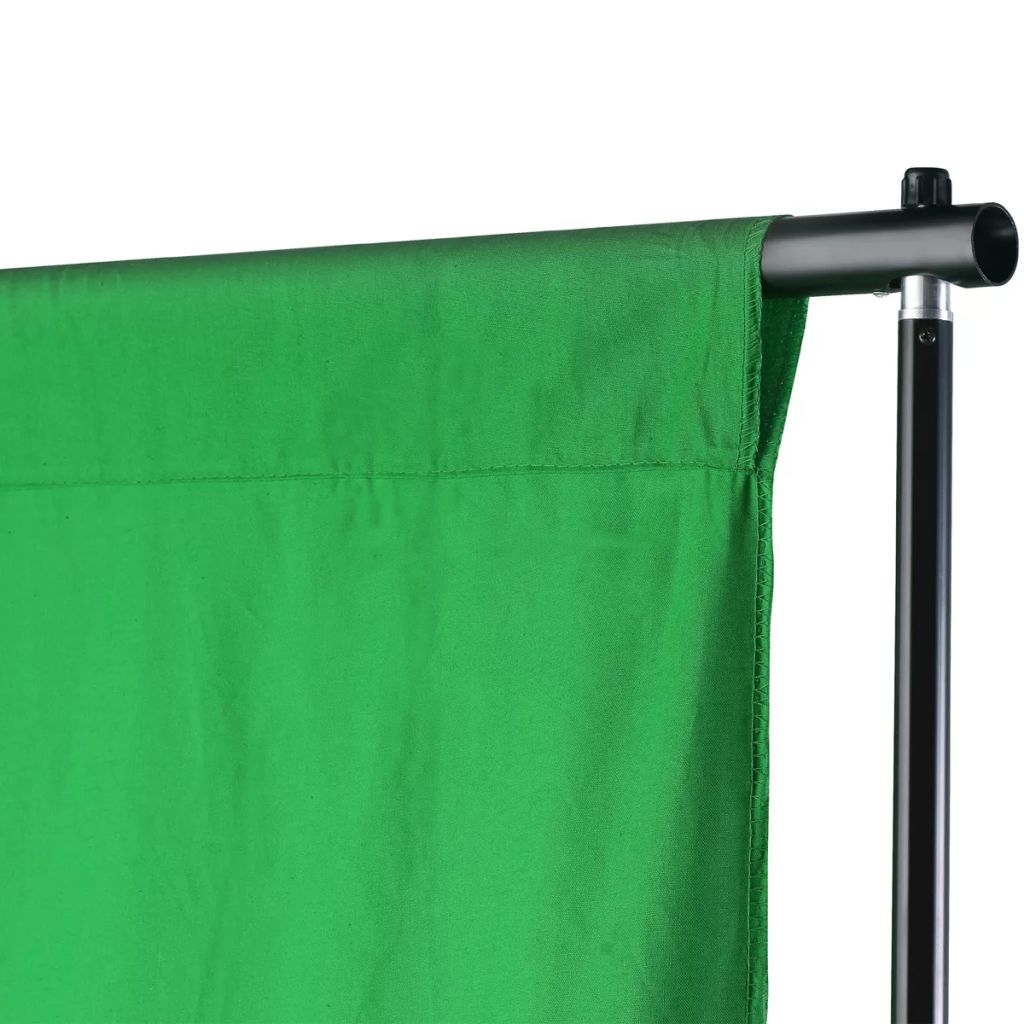 Backdrop Support System 500 x 300 cm Green