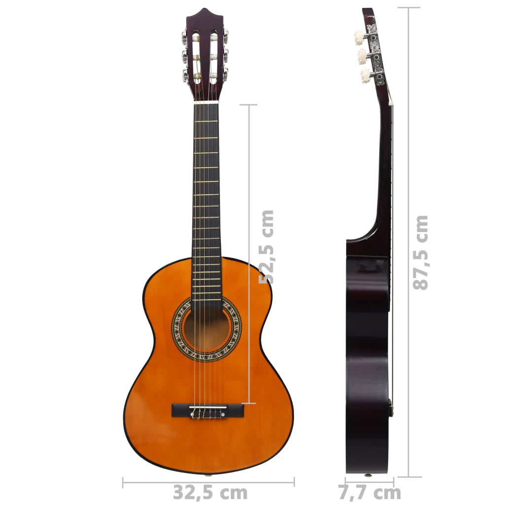 Classical Guitar for Beginner and Kid 1/2 34" Basswood