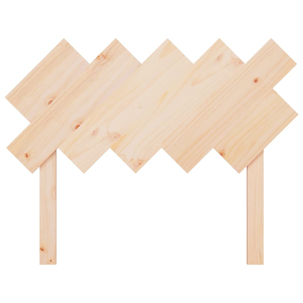 Bed Headboard 104x3x80.5 cm Solid Wood Pine