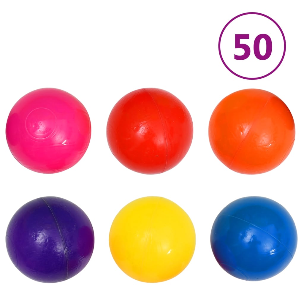 Piscine à balles avec 300 balles pour enfants 75x75x32 cm