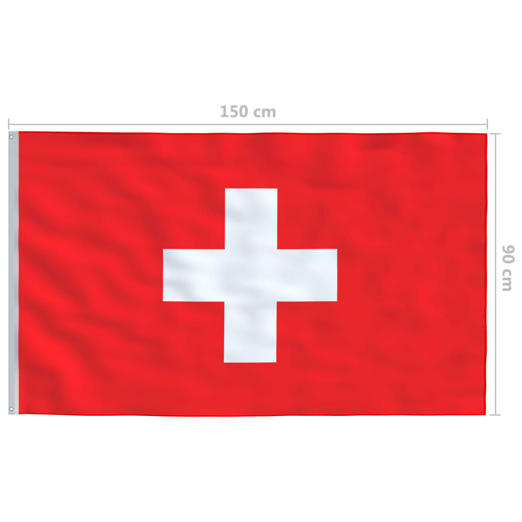 Flagge der Schweiz 90 x 150 cm