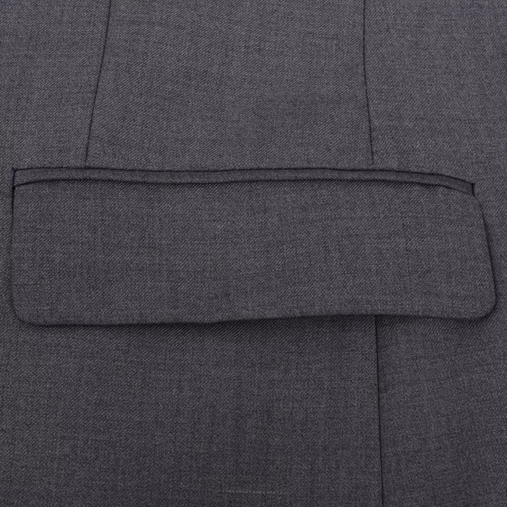 2-tlg. Business-Anzug für Herren Grau Gr. 46