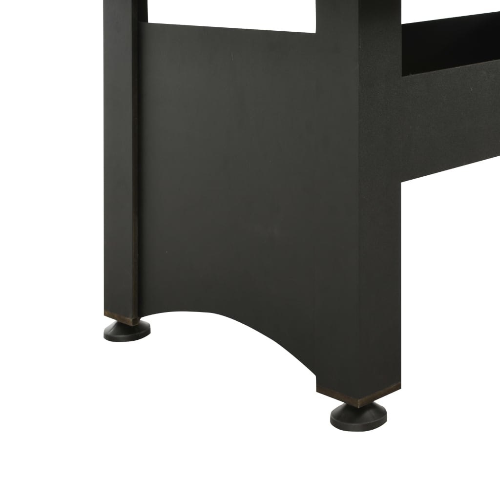 6 Feet Billiard Table 184x108x82 cm Black