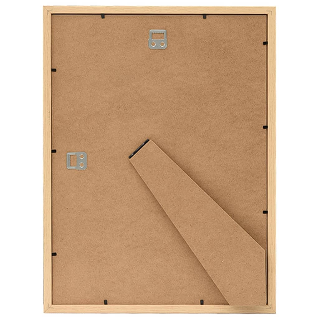 Photo Frames Collage 10 pcs for Wall or Table Light Oak 10x15 cm