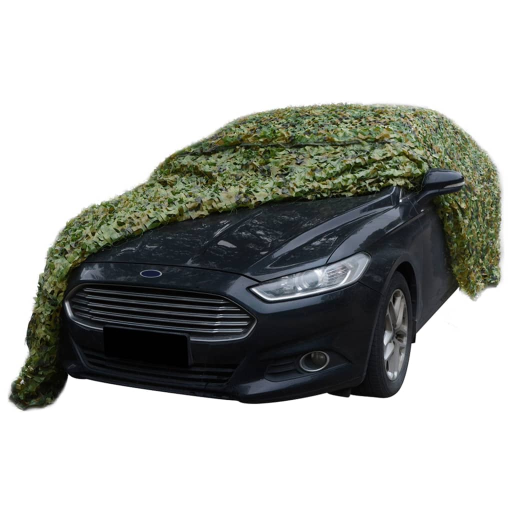 Camouflage Net with Storage Bag 2x8 m Green