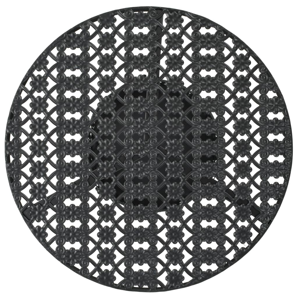 Bistrotisch Schwarz 40x70cm Metall