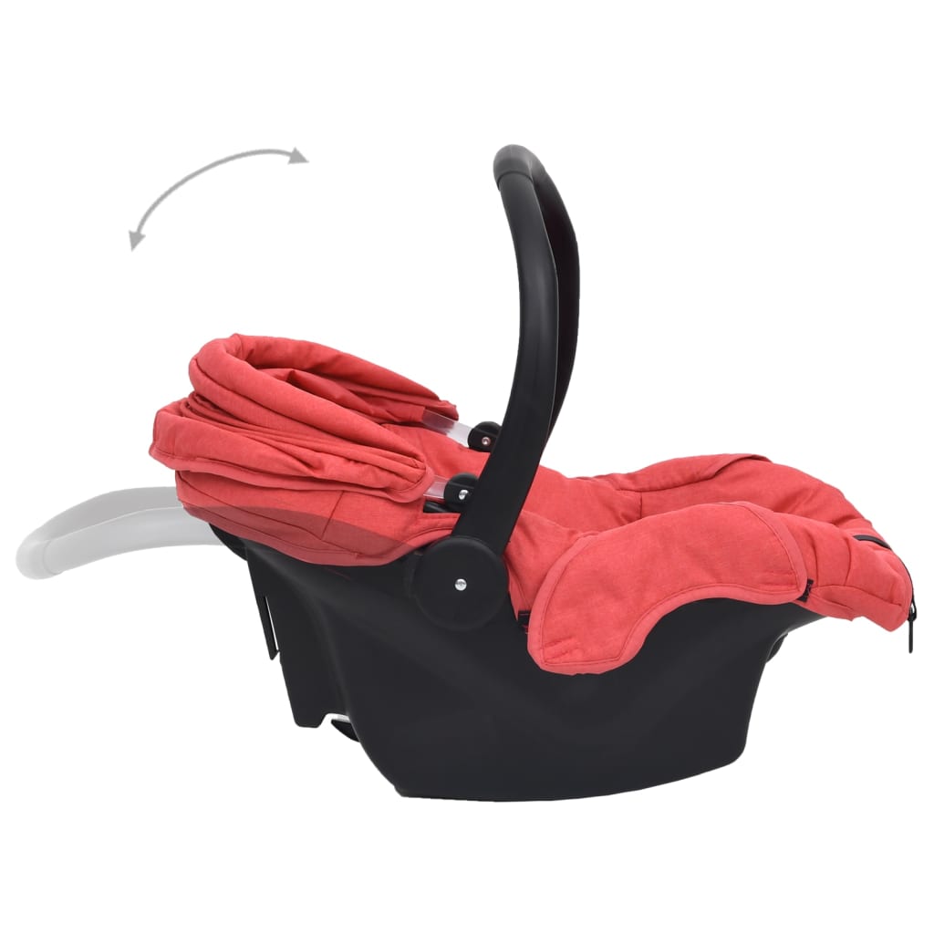 Baby Car Seat Red 42x65x57 cm