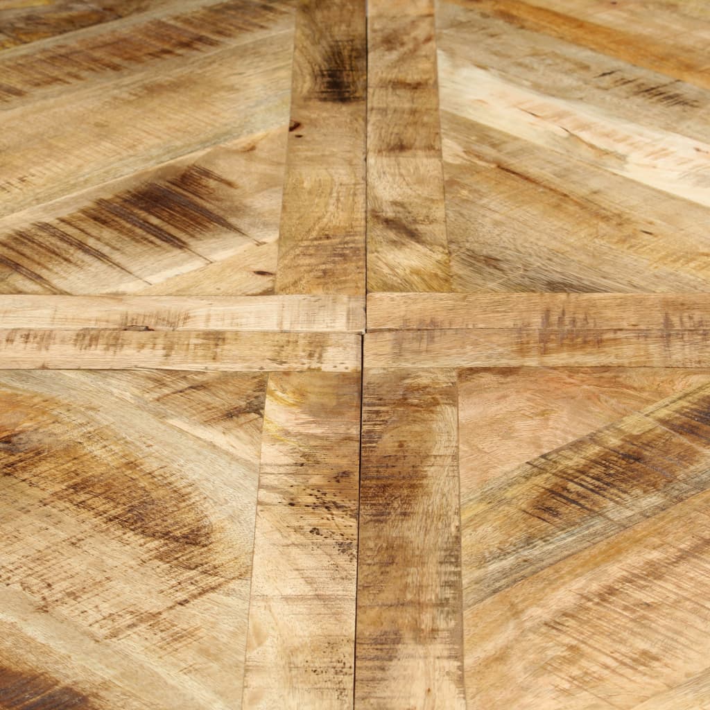 Esstisch Rund 150×76 cm Mango Massivholz