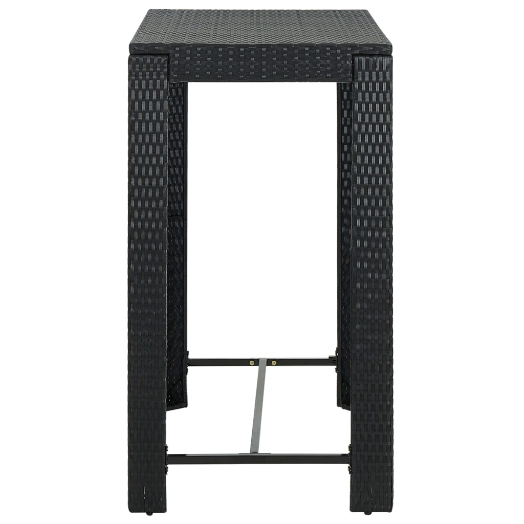 Folding Shower Enclosure 2 Panels ESG 120x140 cm Black