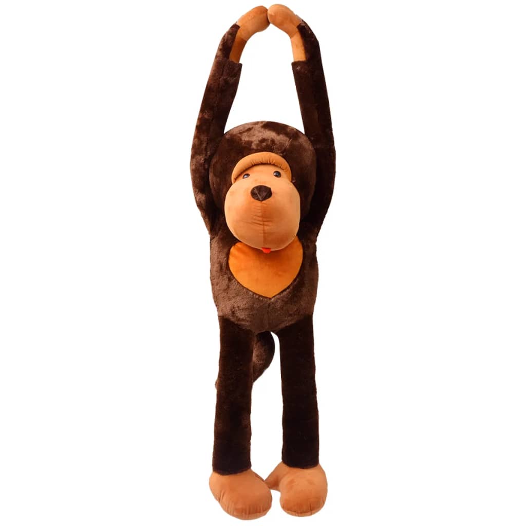 Affe Plüschtier Spielzeug Plüsch Braun 150 cm 