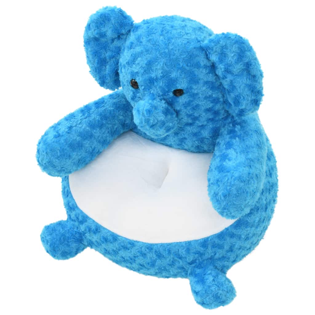 Elephant Cuddly Toy Plush Blue