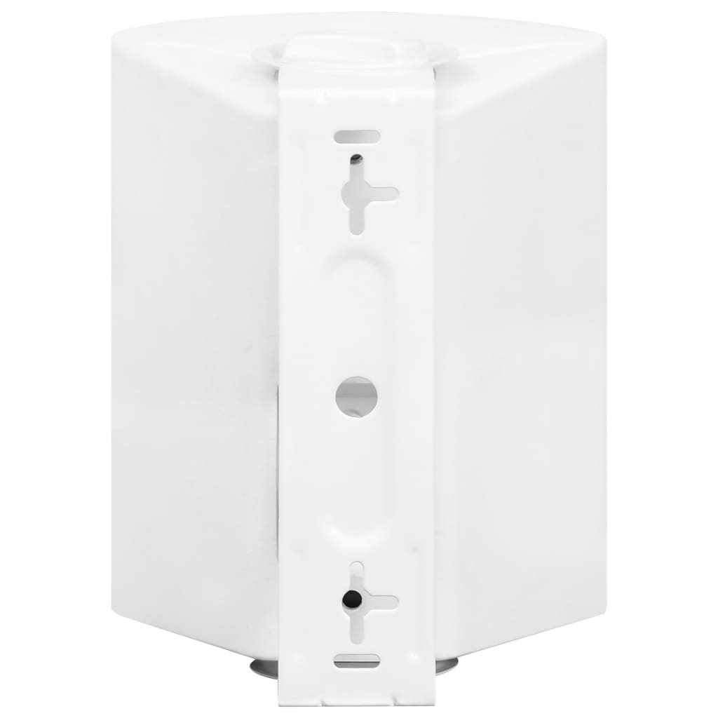 Wall-mounted Stereo Speakers 2 pcs White Indoor Outdoor 80 W