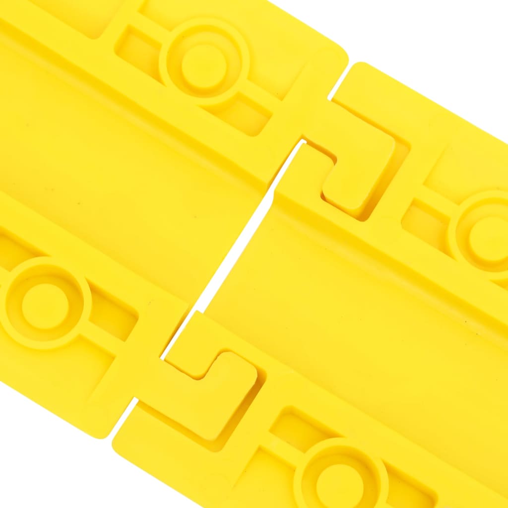 Cable Protector Ramps 4 pcs 98.5 cm Yellow