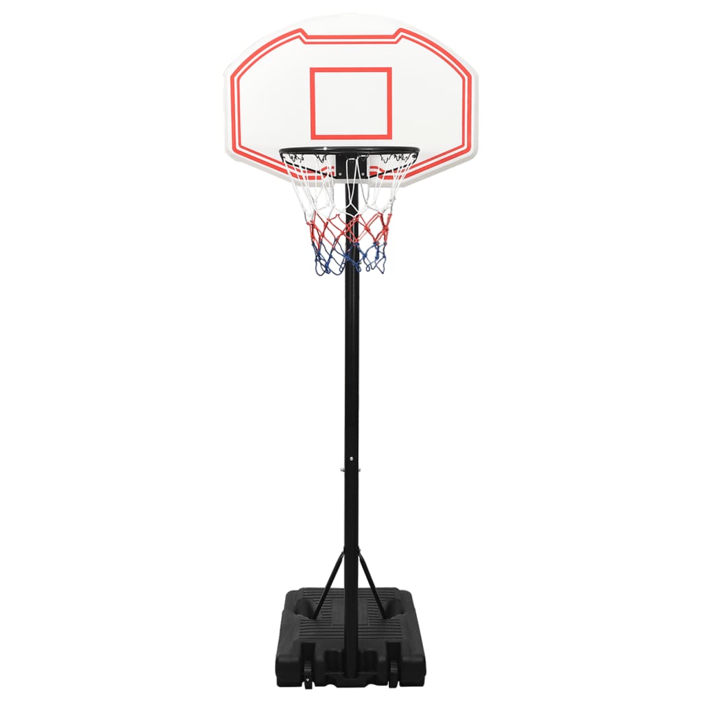 Basketball Stand White 237-307 cm Polyethene