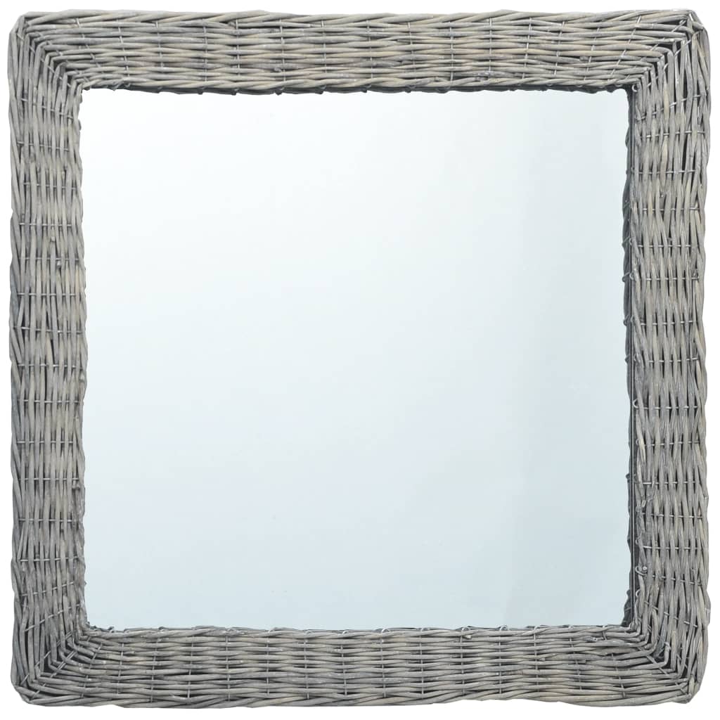 Mirror 60x60 cm Wicker
