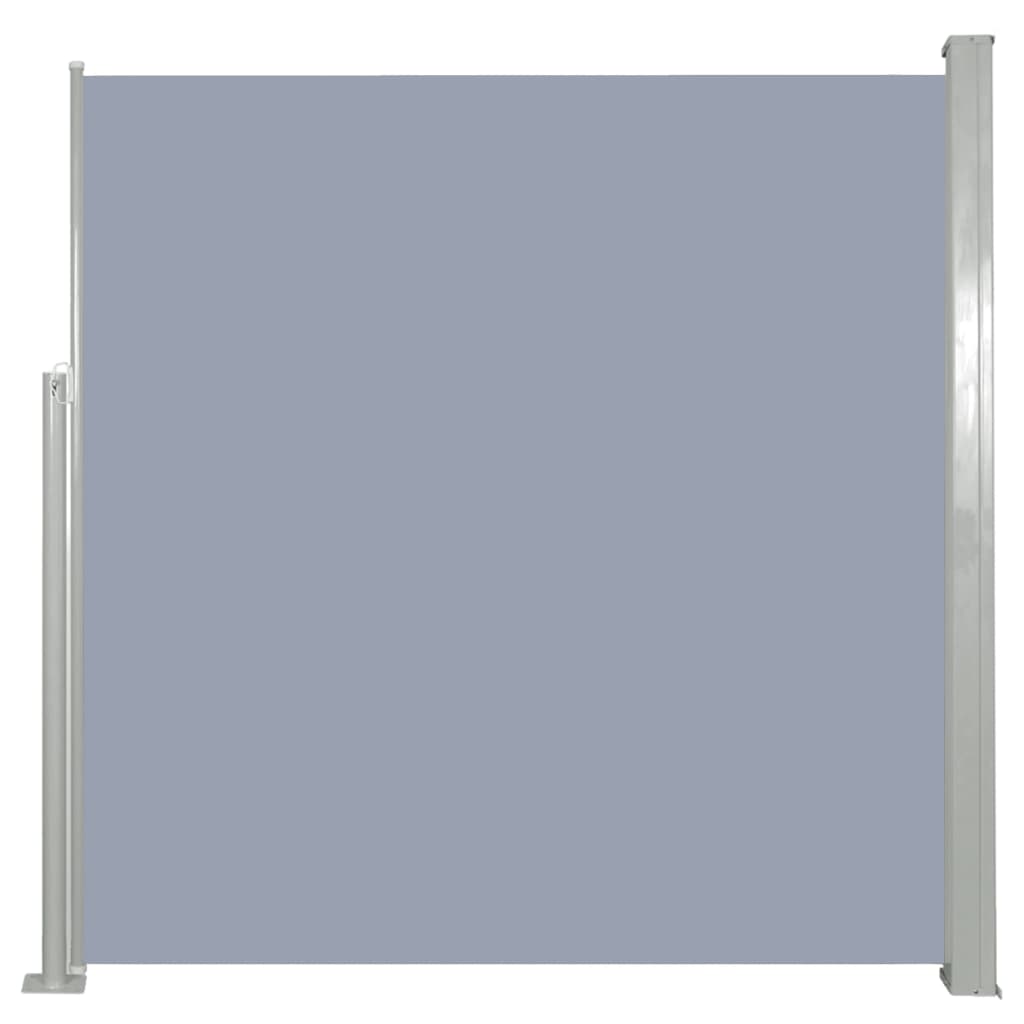 Ausziehbare Seitenmarkise 140x300 cm Grau