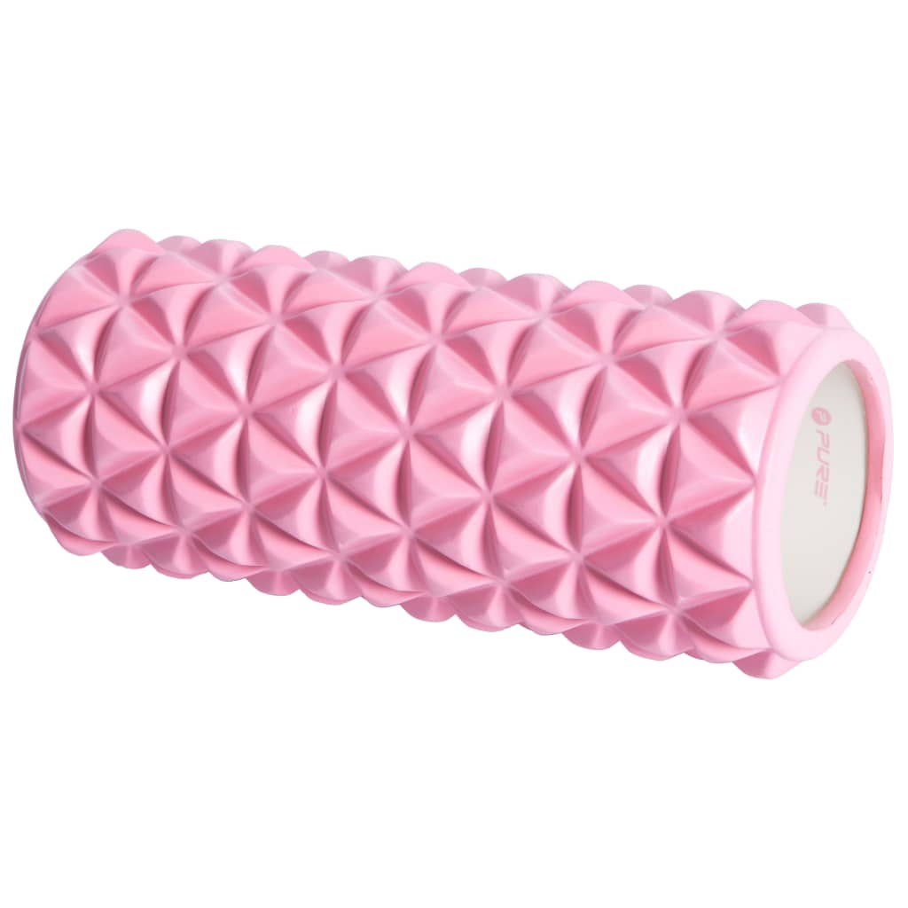 Pure2Improve Yoga Roller 33x14 cm Pink and White
