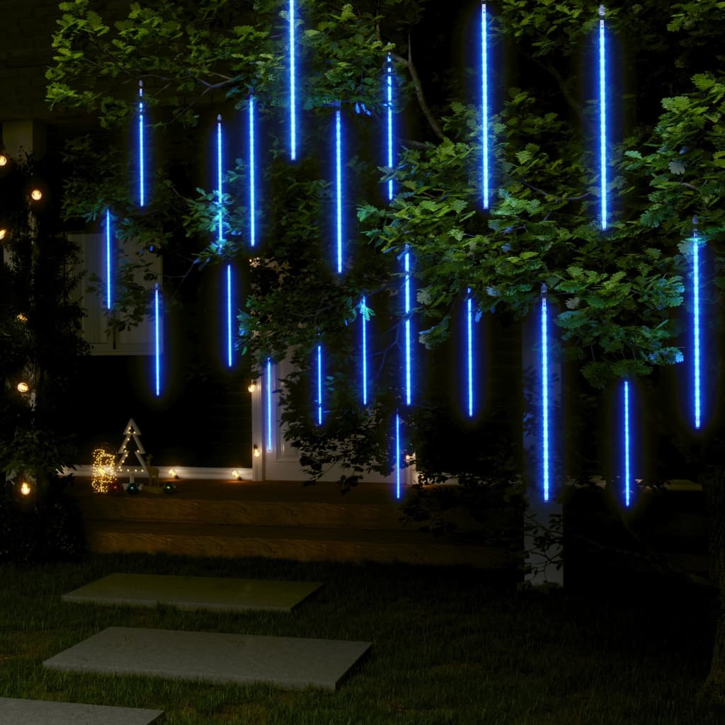 Meteor Lights 20 pcs 50 cm Blue 720 LEDs Indoor Outdoor