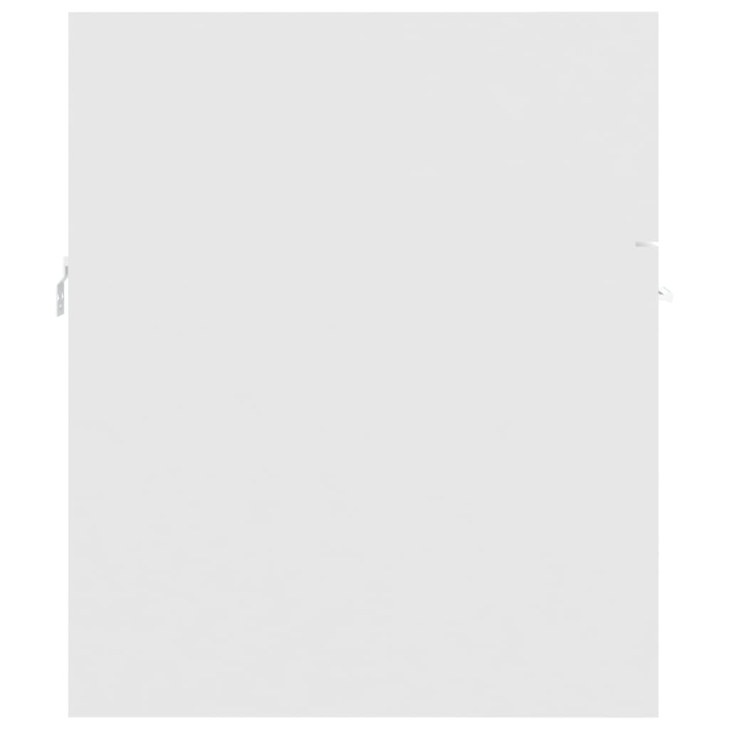 Armoire d'évier Blanc 41x38,5x46 cm Bois d’ingénierie