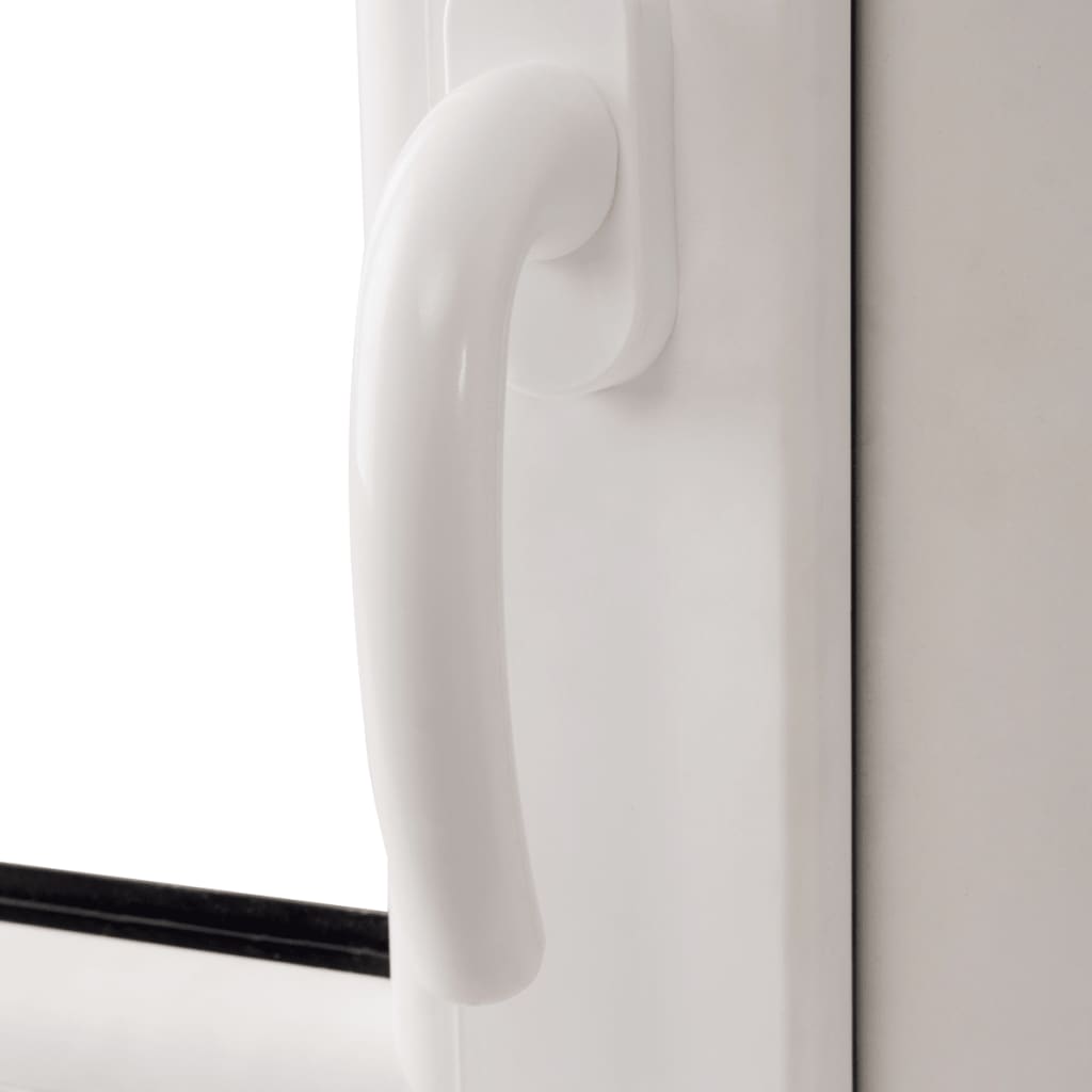 Fenêtre oscillo-battante PVC Double vitrage poignée à droite 800x600mm