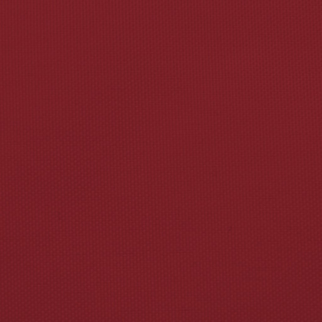 135638 Sunshade Sail Oxford Fabric Square 7x7 m Red