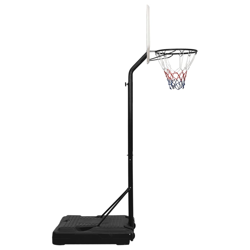 Basketballständer Weiss 237-307 cm Polyethylen