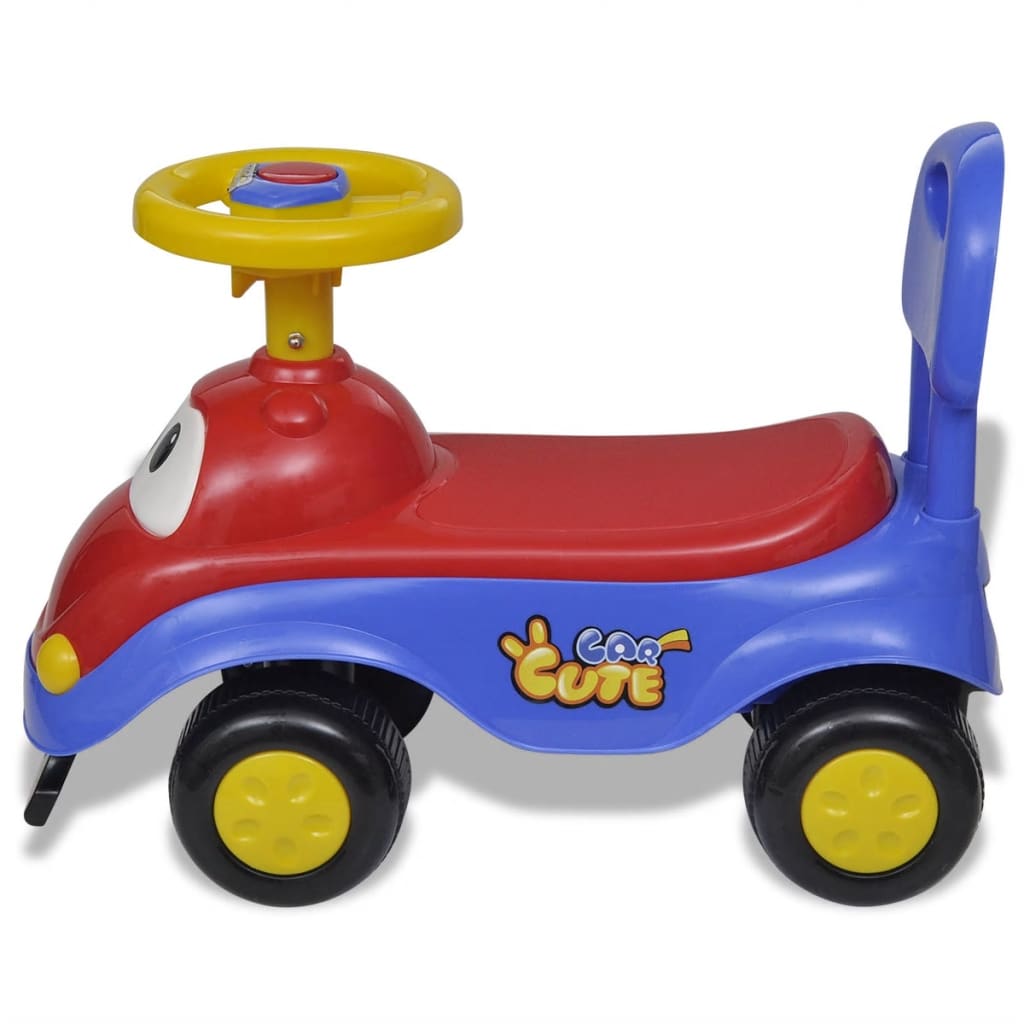 Blue-red Children's Ride-on Car