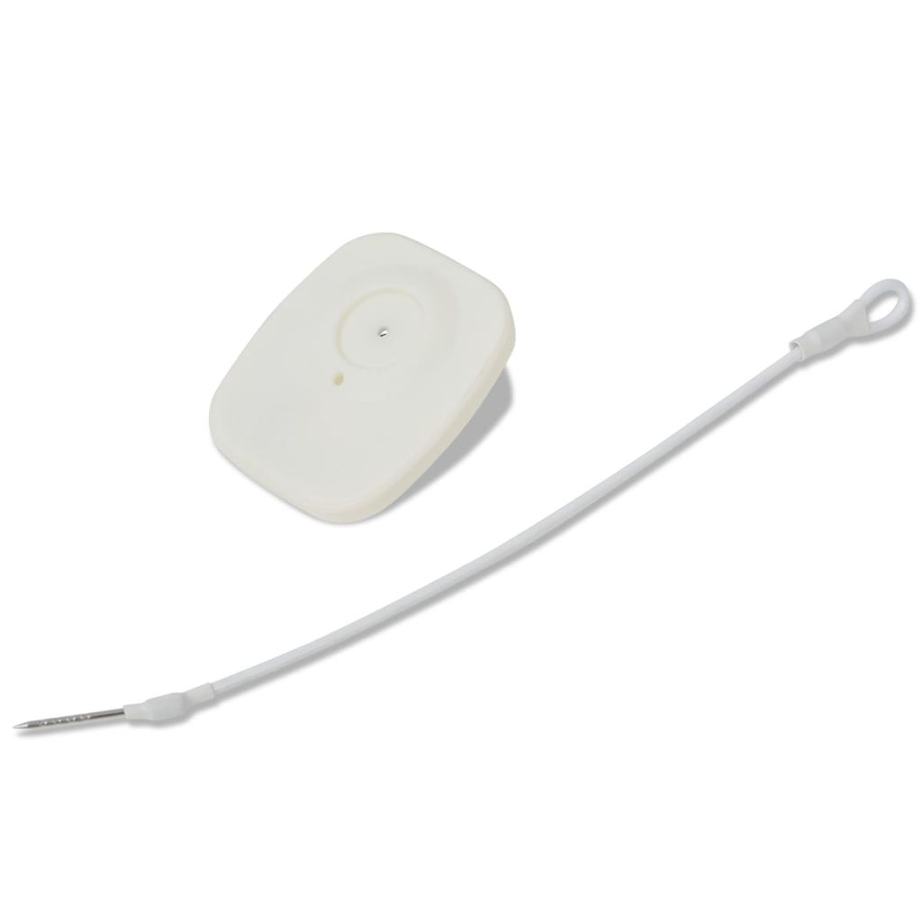 RF Hard Tags and Wires 1000 Sets 8.2 MHz White