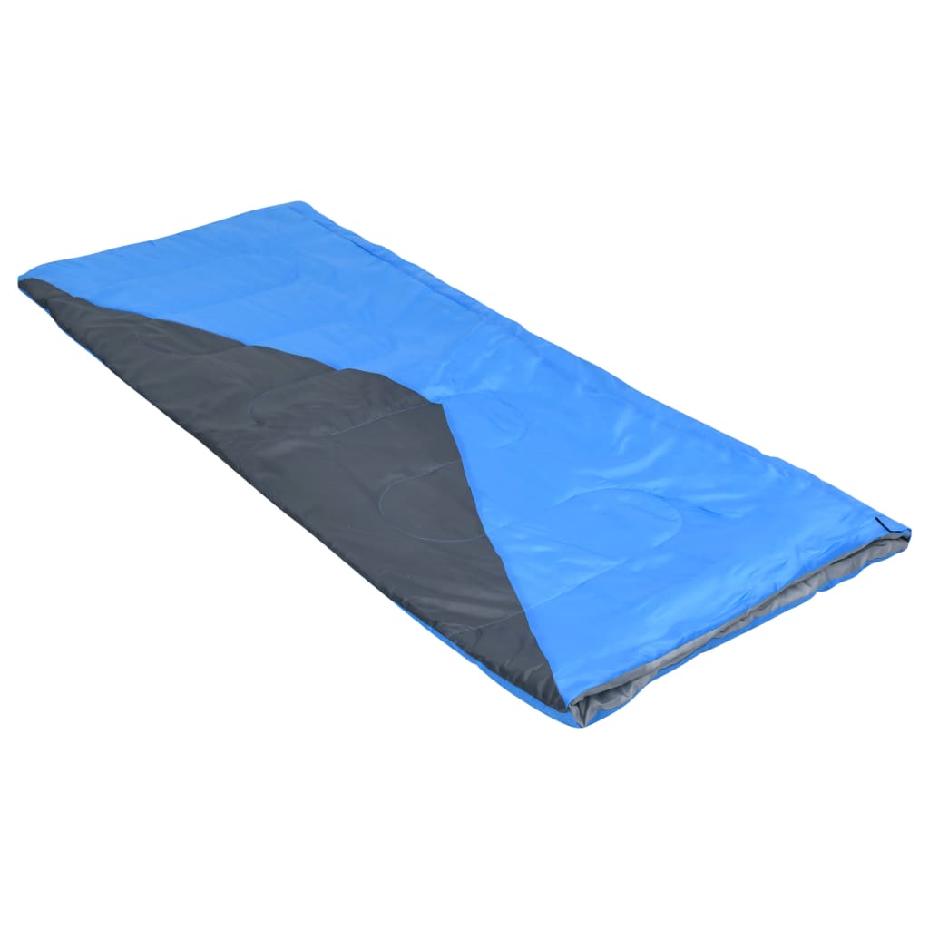 Leichter Umschlag-Schlafsack Blau 1100g 10°C 