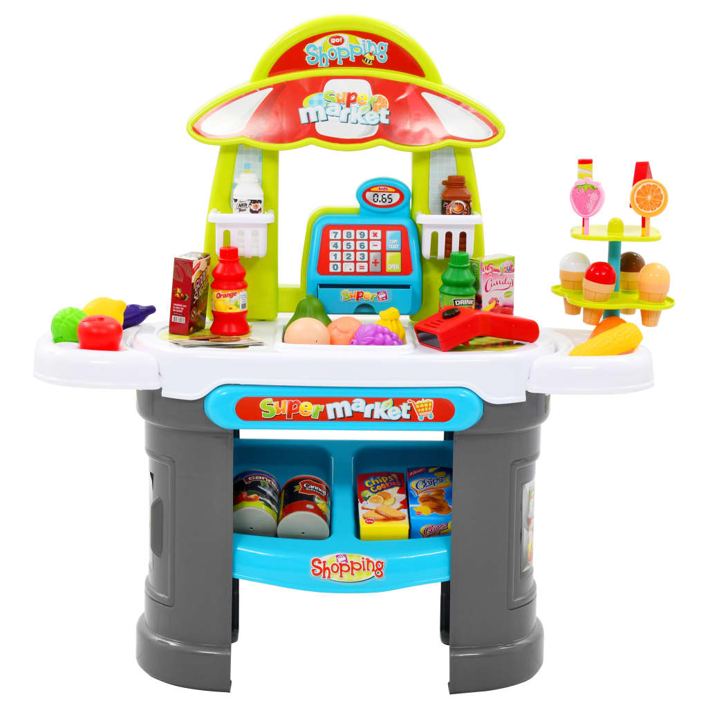 51 Piece Kids' Pretend Shop Play Set 68x25x67.5 cm