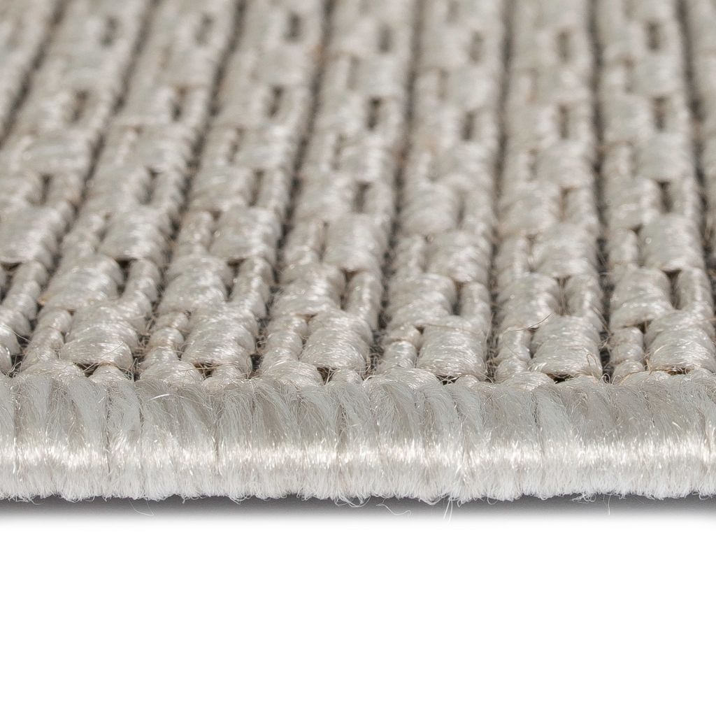 Area Rug Sisal Look Indoor/Outdoor 120x170 cm Grey