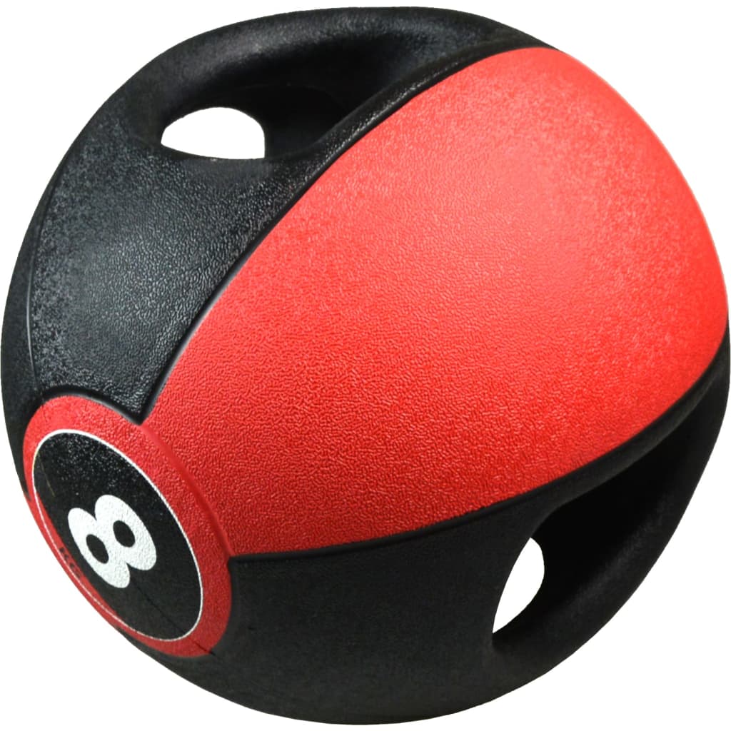 Pure2Improve Medicine Ball with Handles 8 kg Red
