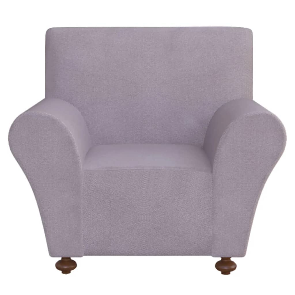 131085 Stretch Couch Slipcover Grey Polyester Jersey