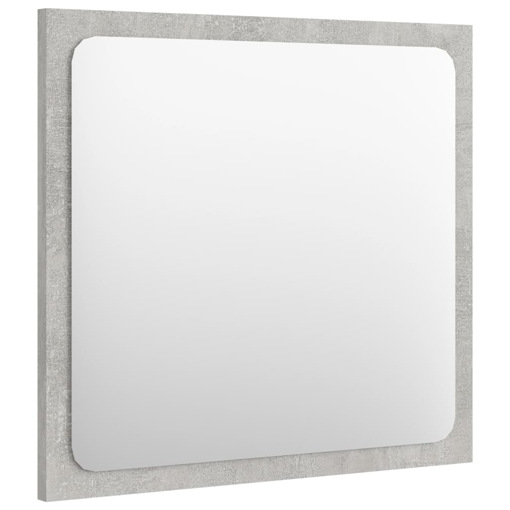 Badspiegel Betongrau 40x1,5x37 cm Spanplatte