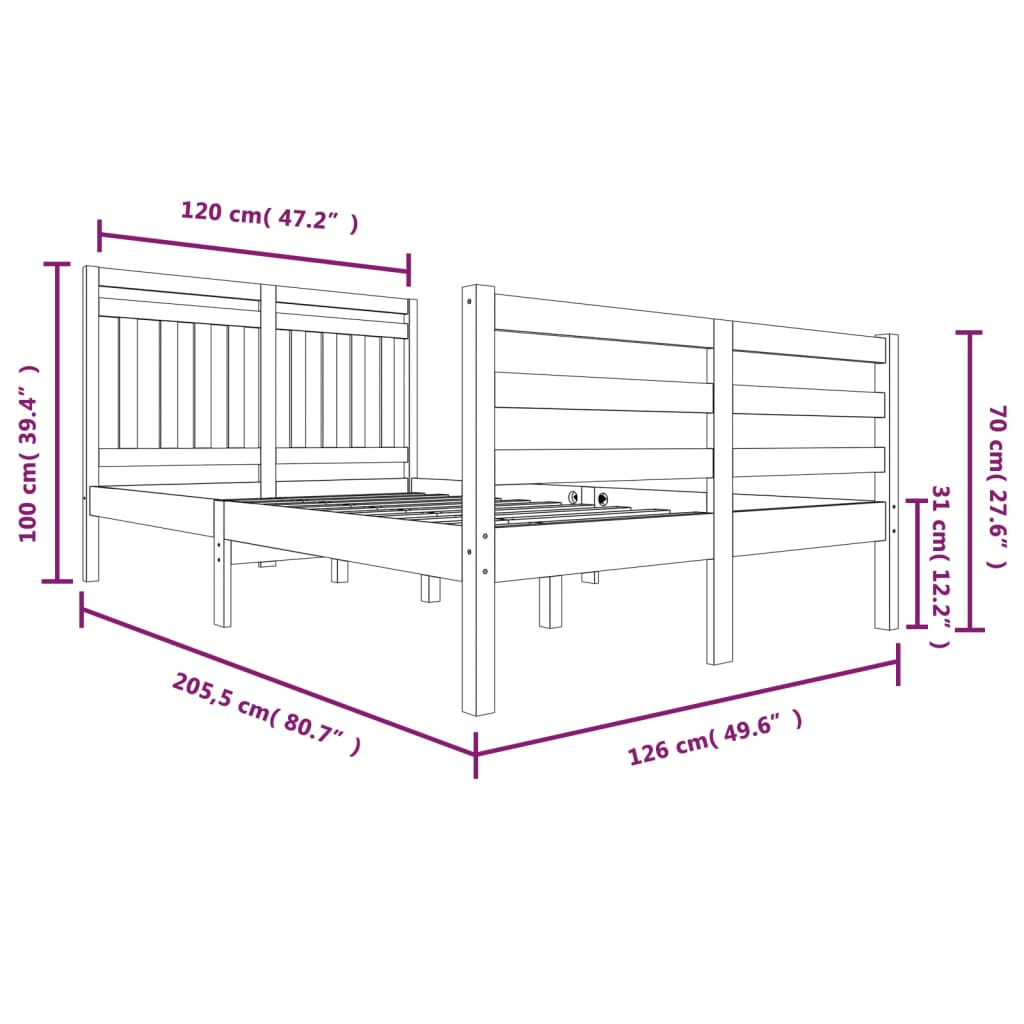 Waschtischplatte 100x60x1,5 cm Massivholz Unbehandelt