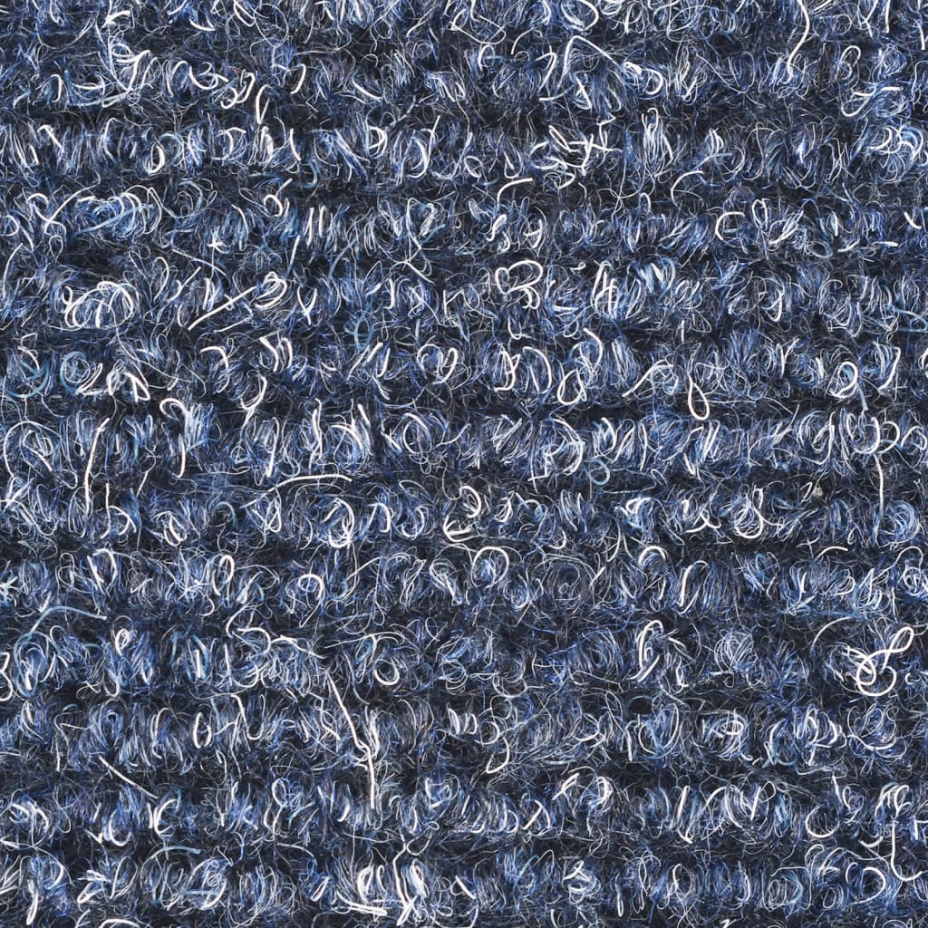 Tapis autoadhésifs de marches 5 pcs Bleu 65x21x4 cm Aiguilleté