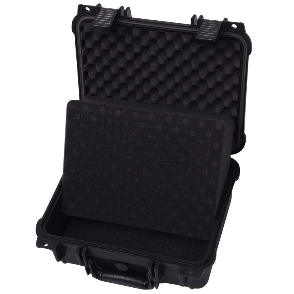 Boîte de protection pour équipement 35 x 29,5 x 15 cm noir