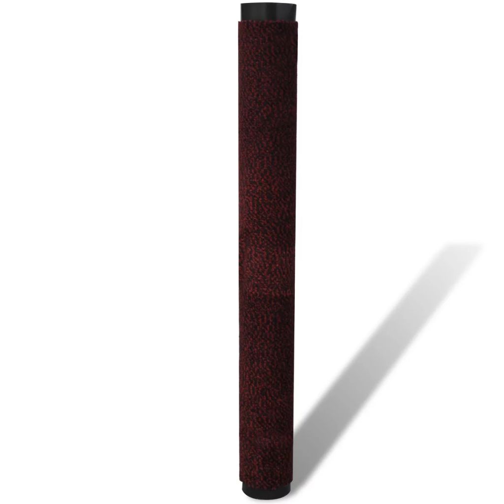 Fussmatte Fussabtreter  rutschfest rechteckig 120 x 90 cm Rot