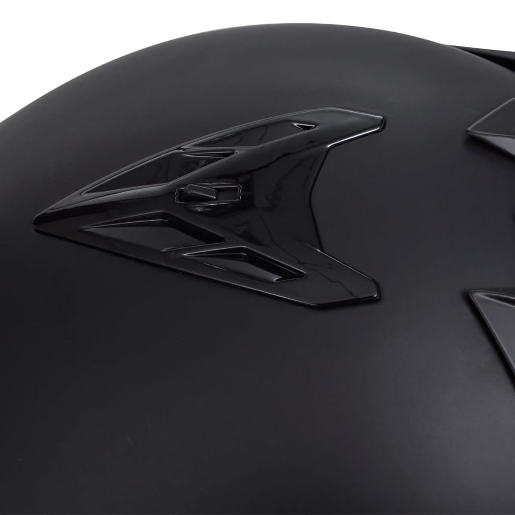 Motocross Helmet Black L No Visor