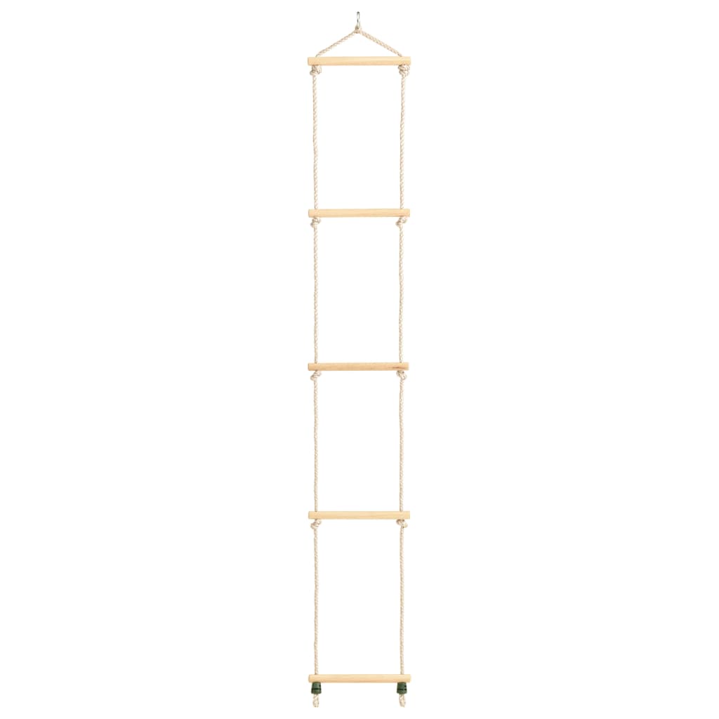 Kinder-Strickleiter Massivholz und PE 30x168 cm 