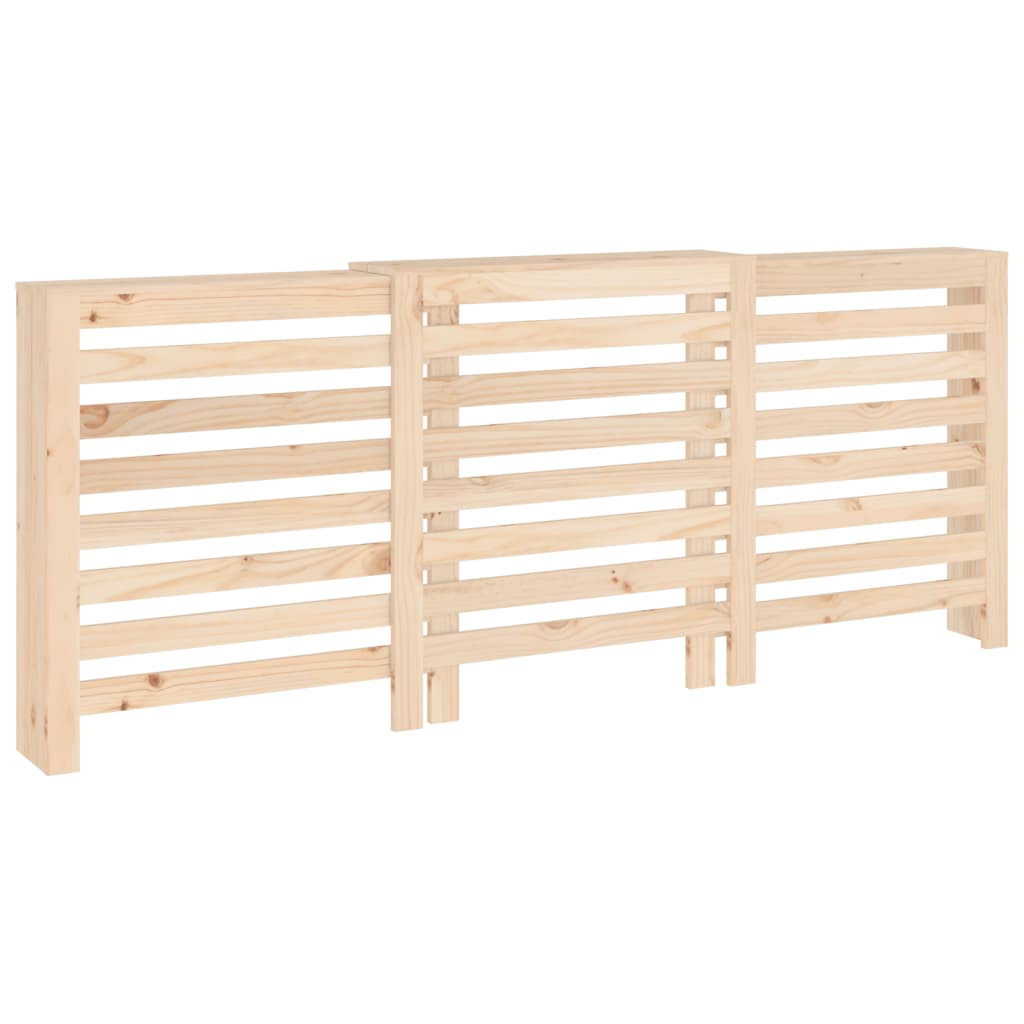 Radiator Cover 210x21x85 cm Solid Wood Pine