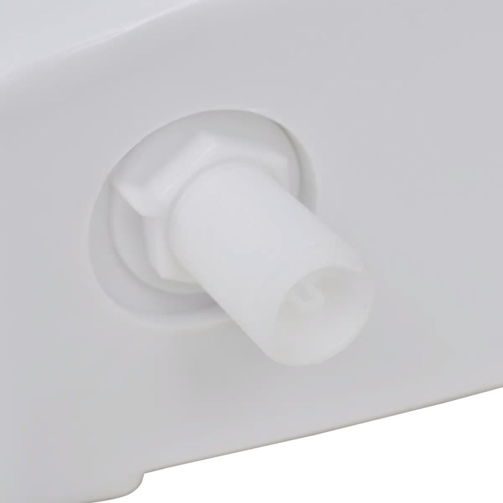 Toilet Cistern with Bottom Water Inlet 3/6 L White