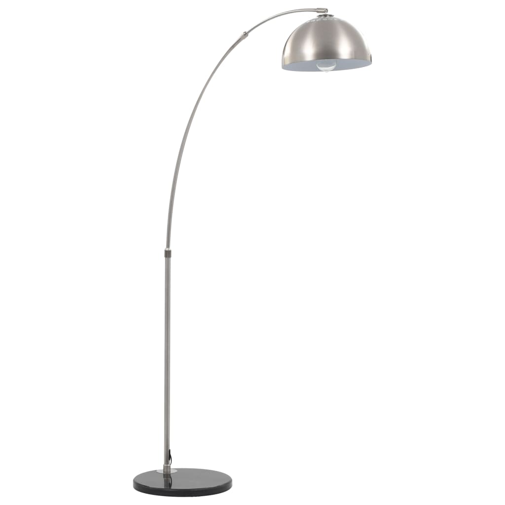 Arch Lamp 60 W Silver E27 170 cm