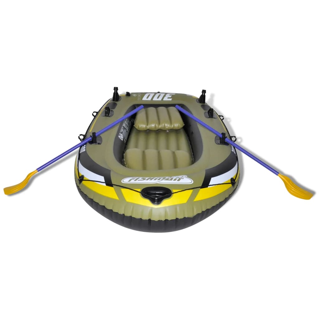 Schlauchboot Fishman mit Pumpe und Paddel 252 cm